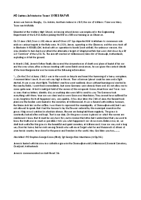 A preview of a PDF biography for Tozer, James Johnstone